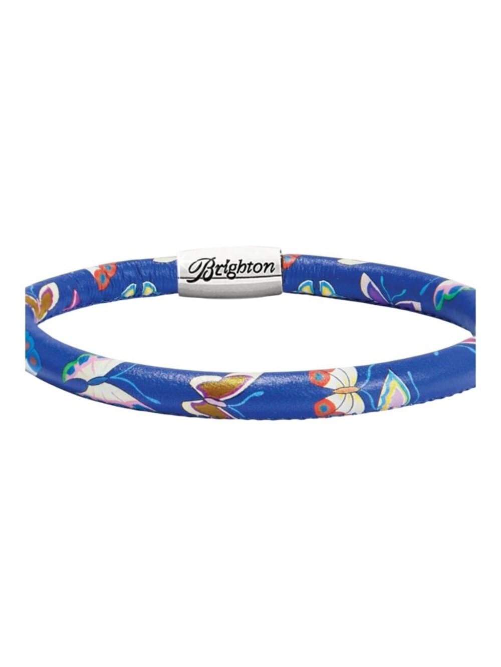 Brighton Butterfly blue multi woodstock bracelet NWoutlet tag approx 8"